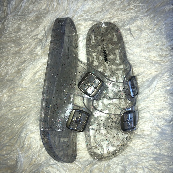 clear jelly birkenstocks